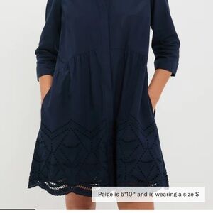 Tuckernuck navy eyelet